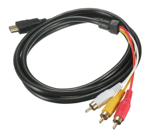 HDMI į VGA + Audio 3x Chinch RCA laidas - Image 2