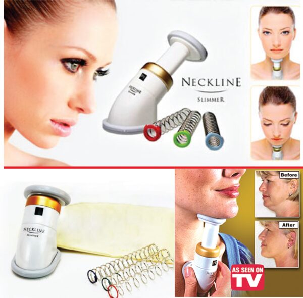 Kaklo, smakro ir pagurklio masažuoklis-treniruoklis "Neckline Slimmer" - Image 2