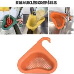 Daugiafunkcinis kriauklės krepšelis