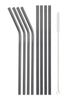Metalinių Šiaudelių Rinkinys 10 Elementų - Image 3