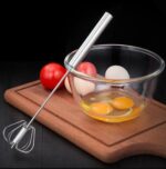 Plieninis kiaušinių plaktuvas su automatiniu plakikliu - Image 5