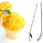 Plieninių šiaudelių/šaukštelių rinkinys - Image 3