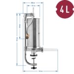 Rankinis vertikalus kimštuvas 4kg - Image 10