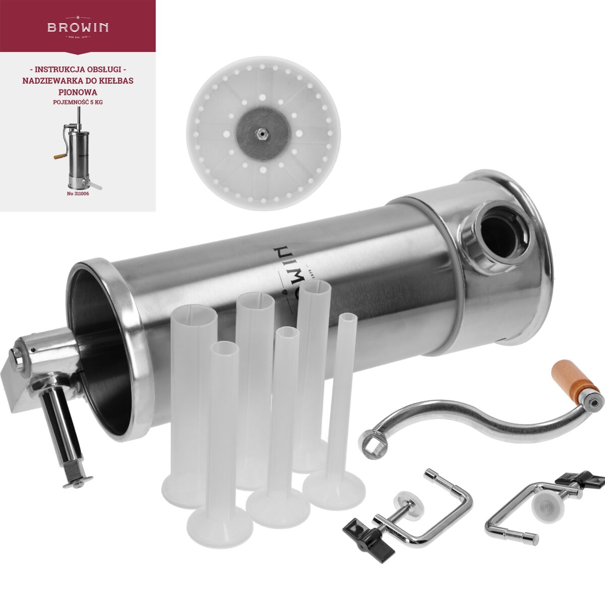 Rankinis vertikalus kimštuvas 5kg - Image 3