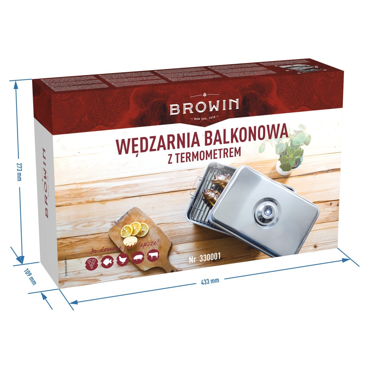 Rūkykla su termometru - Image 6
