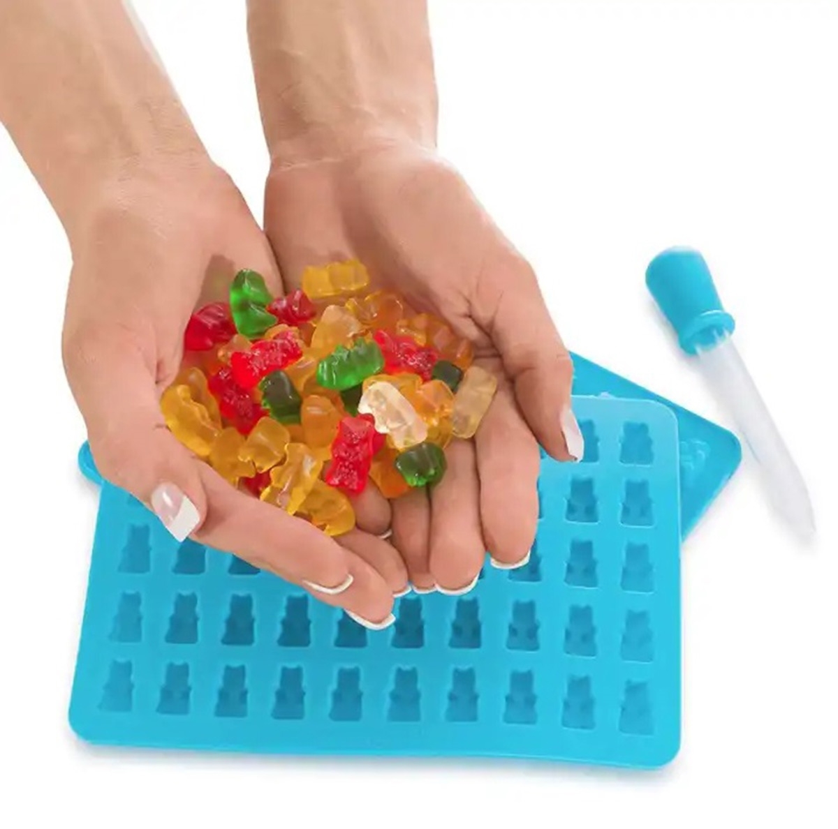 Silikoninė forma guminukų gaminimui Silikoninė forma guminukų gaminimui - Image 1
