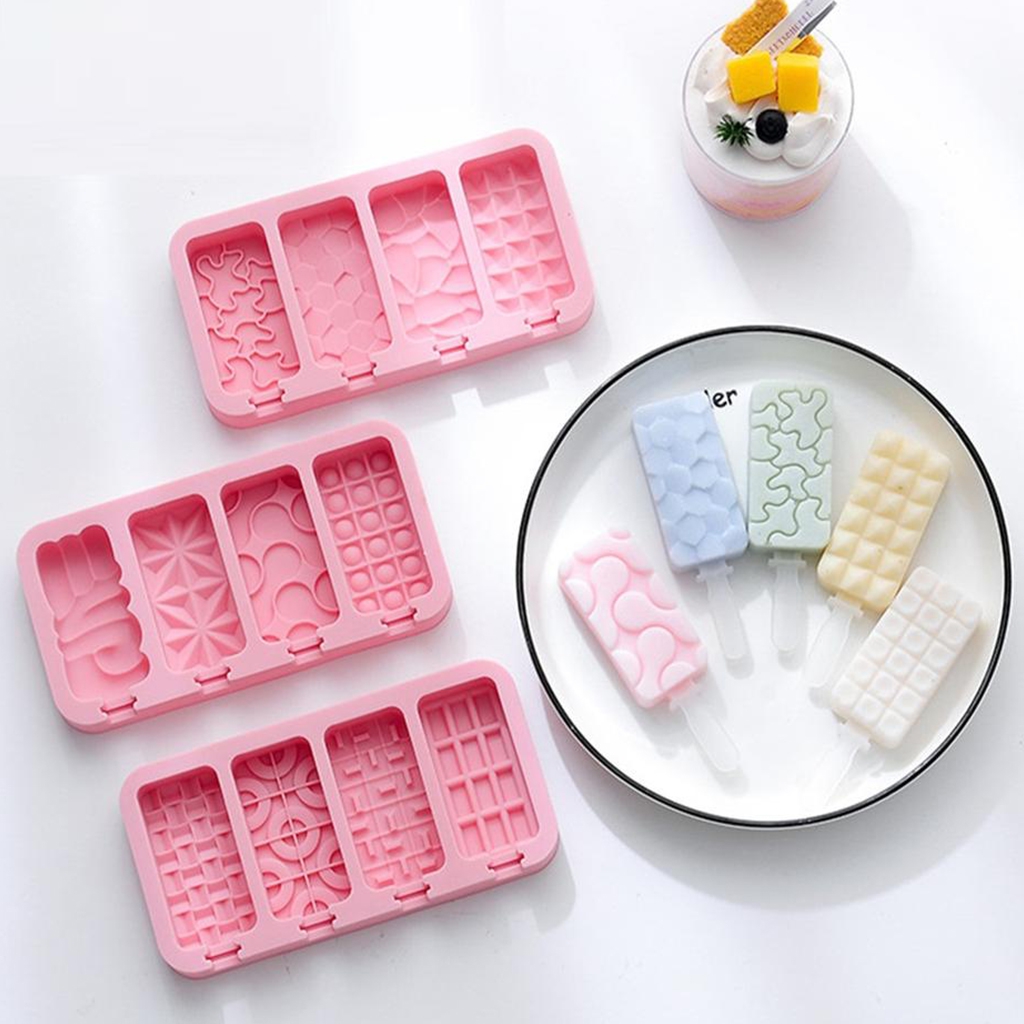 Silikoninė Forma Ledams su pagaliukais Silikoninė Forma Ledams su pagaliukais - Image 1