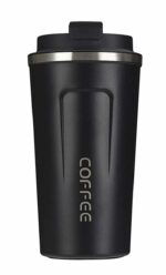 Termosinis puodelis "Coffee black" - Image 2