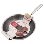 Nerūdijančio plieno keptuvė OSFE 316, 24 cm - Image 2