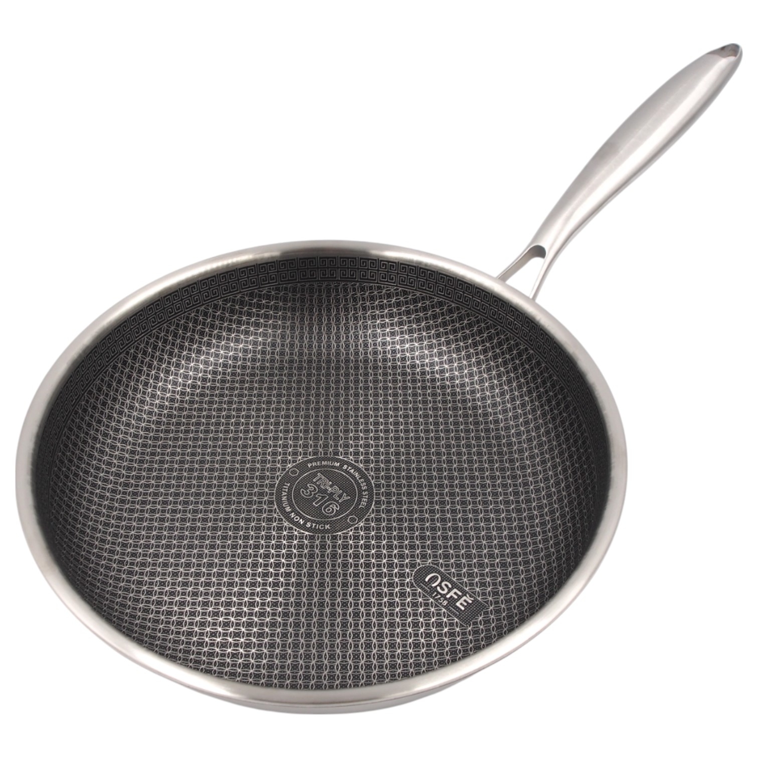 nerudijancio-plieno-keptuve-osfe-316-26-cm Nerūdijančio plieno keptuvė OSFE 316, 26 cm - Image 1