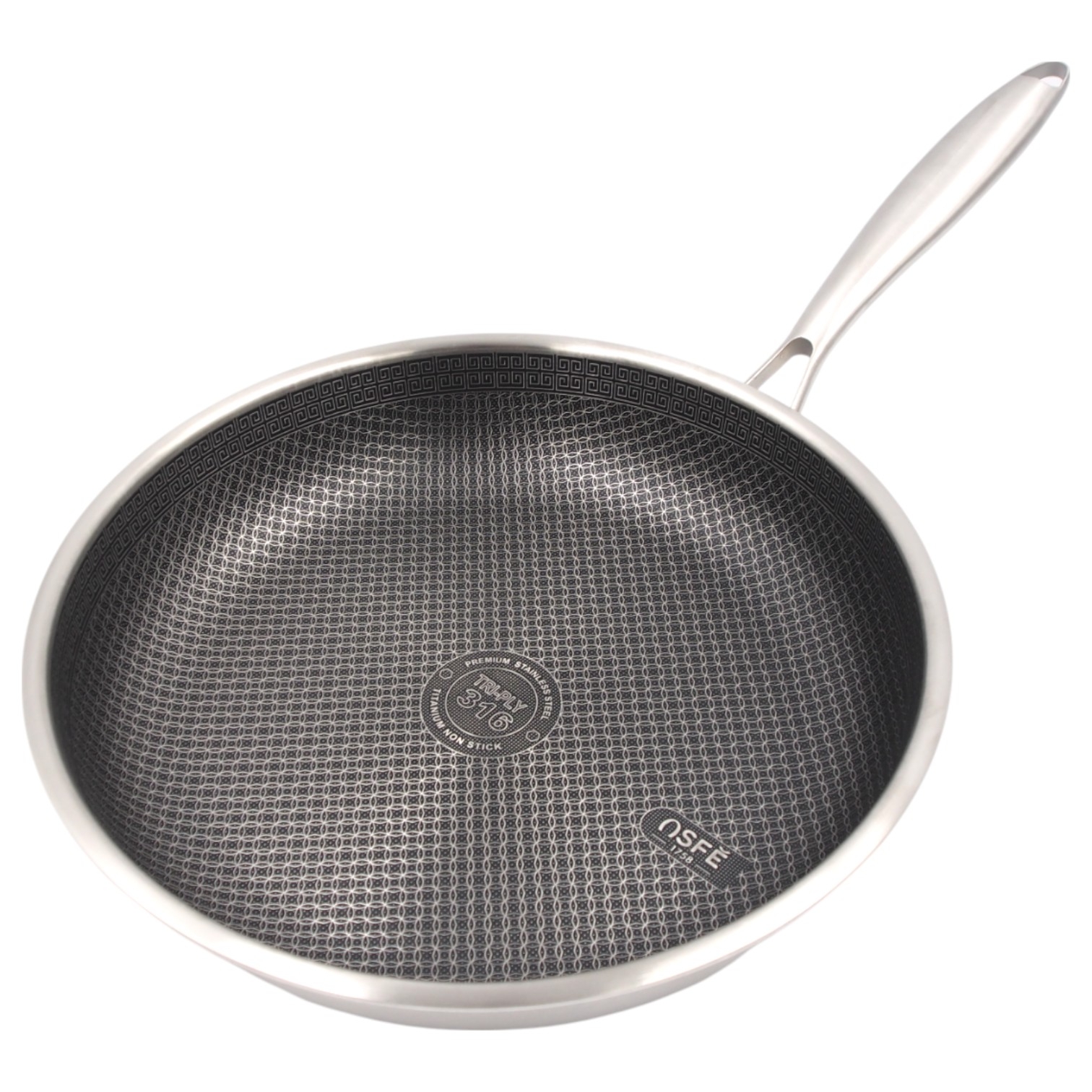 nerudijancio-plieno-keptuve-osfe-316-28-cm Nerūdijančio plieno keptuvė OSFE 316, 28 cm - Image 1