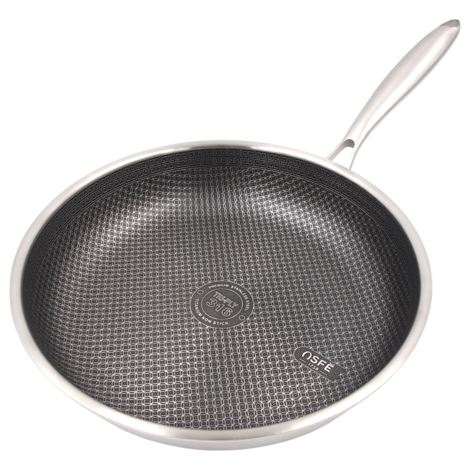 nerudijancio-plieno-keptuve-osfe-316-30-cm Nerūdijančio plieno keptuvė OSFE 316, 30 cm - Image 1