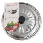 Nerūdijančio plieno universalus dangtis 22 cm - Image 2