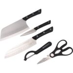 Virtuvinių peilių rinkinys EVERWEALTH 5 vnt.