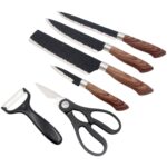 Virtuvinių peilių rinkinys TPLUS 6 vnt.