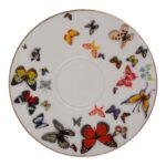 Porcelianinis puodelis su lėkštute „Drugeliai“ 275 ml - Image 3