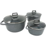 OSFÉ 1758 granito puodų rinkinys, 6 vnt. - Image 3