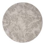 38 cm apvalus stalo padėkliukas BALTAS