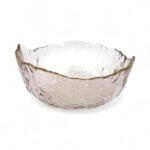 Stiklinis dubenėlis (rožinis) L