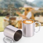 Turistinis puodelis su karabinu 300ml. - Image 2