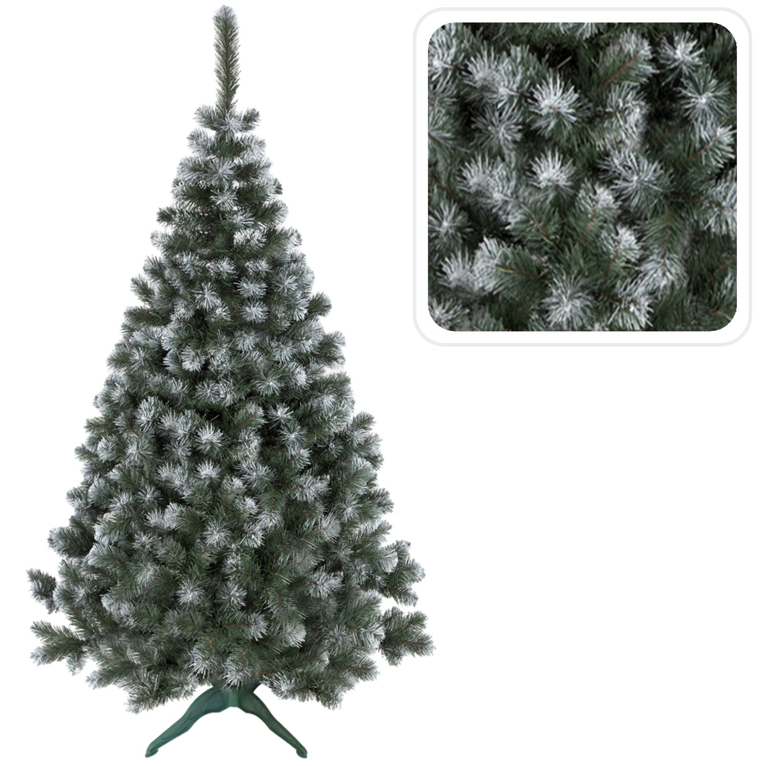 150-cm-dirbtine-kaledu-eglute-jodla-alfa 150 cm Dirbtinė Kalėdų eglutė „Jodła Alfa“ - Image 1