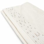 34 × 74 cm kreminės spalvos medvilninis rankšluostis - Image 3