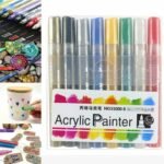 Akrilinių dažų markeriai Acrylic Painter 8 vnt.
