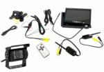 Bevielė vaizdo kamera automobilio galinio vaizdo stebėjimui + LCD 7" - Image 2