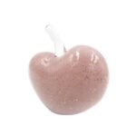 Dekoratyvinė stiklinė širdies formos figūrėlė, 14×13 cm - Image 2