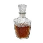 Dekoratyvinis stiklinis grafinas su kamščiu, 415 ml