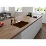 Elegantiškas ir modernus ADORA Imperia U Gold virtuvinis maišytuvas - Image 2