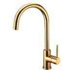 Elegantiškas ir modernus ADORA Imperia U Gold virtuvinis maišytuvas