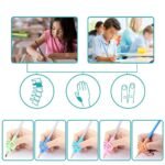 Ergonominis pieštuko laikiklis vaikams – 3 vnt. rinkinys - Image 2
