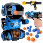 Interaktyvus šaudymo žaidimas „Robotų mūšis“