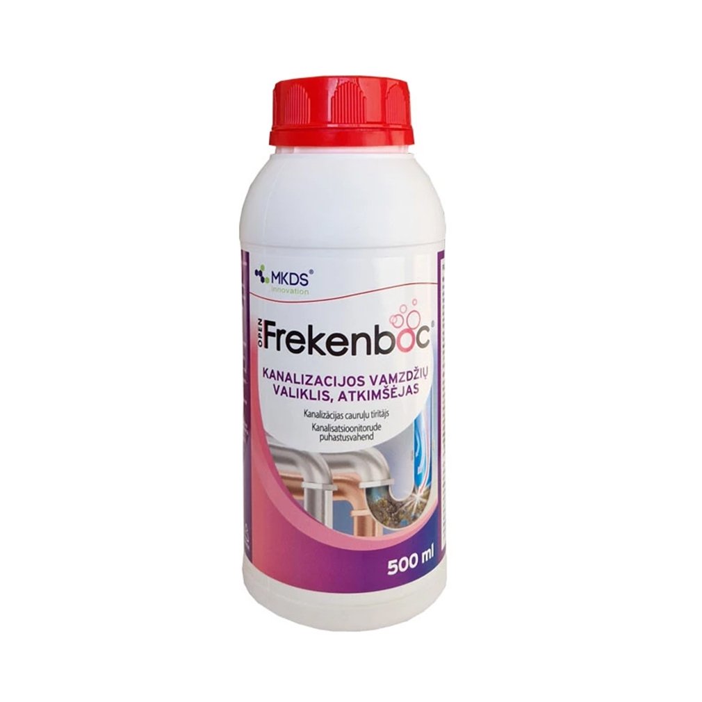 kanalizacijos-vamzdziu-atkimsejas-frekenboc-open-500-ml Kanalizacijos vamzdžių atkimšėjas FREKENBOC OPEN, 500 ml - Image 1