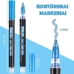 Kontūriniai markeriai, 12 vnt. - Image 2
