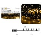 LED girlianda 700 LED, 7 m, šiltai balta