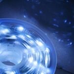 LED girlianda CHOMIK „Micro Wire Light“ 500 LED, šaltai balta, 50 m - Image 2