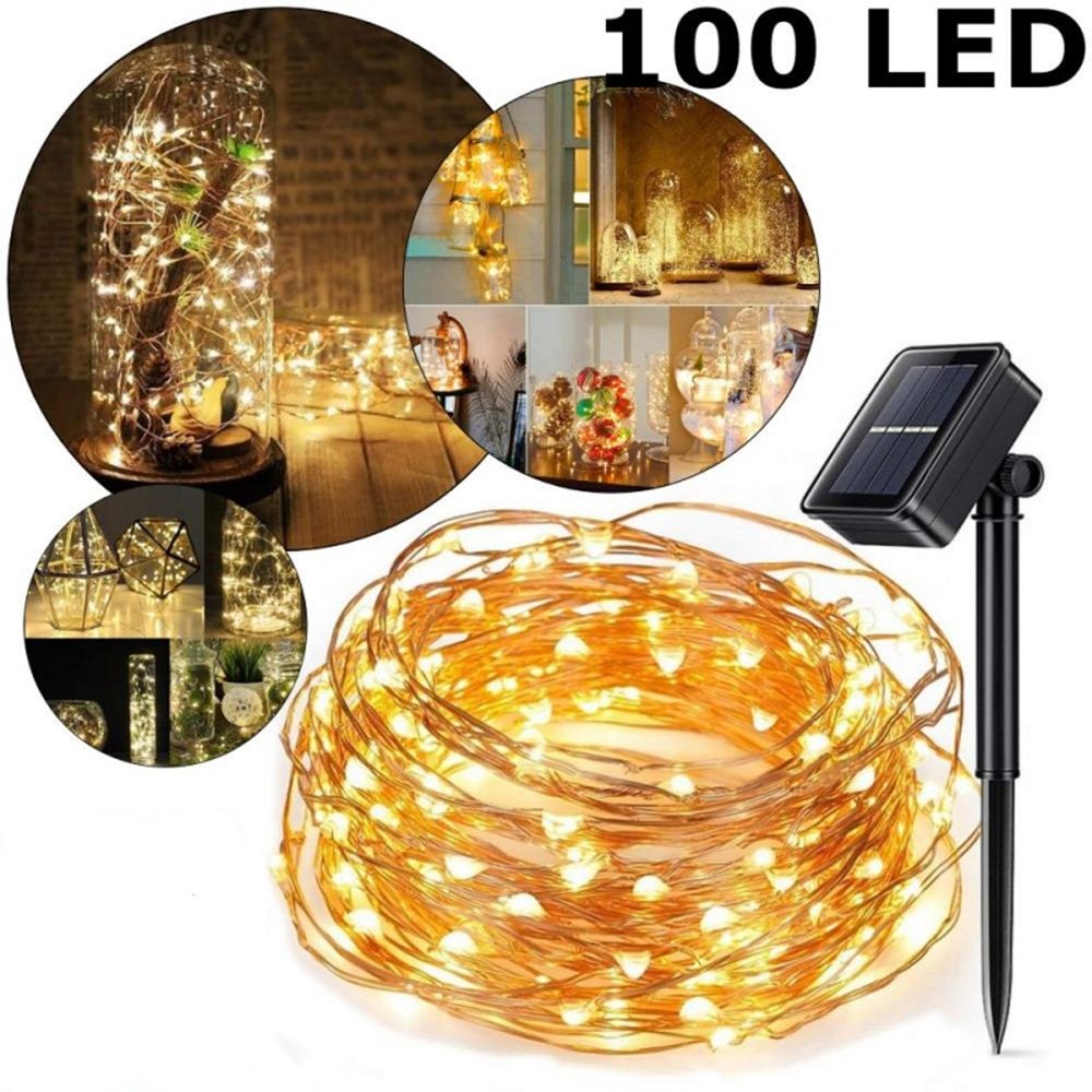 led-girlianda-su-saules-elementu Led girlianda su saulės elementu - Image 1