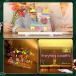 DIY LED piešimo lenta su šviečiančiu akrilo paviršiumi - Image 2
