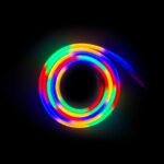 LED RGB šviesos juosta 20 m – elastinga