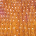 LED švieselių užuolaida–tinklas 320 LED, 3x2 m, šaltai balta - Image 2