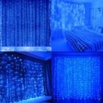 LED USB Užuolaida - Girlianda, mėlyna - Image 2
