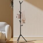 Pastatoma drabužių kabykla su kabliukais (170 cm) - Image 2