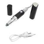Elektrinis antakių ir veido plaukelių trimeris 2in1 (USB įkraunamas) - Image 3