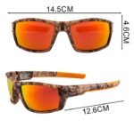 Poliarizuoti saulės akiniai su dėklu ORANGE - Image 3