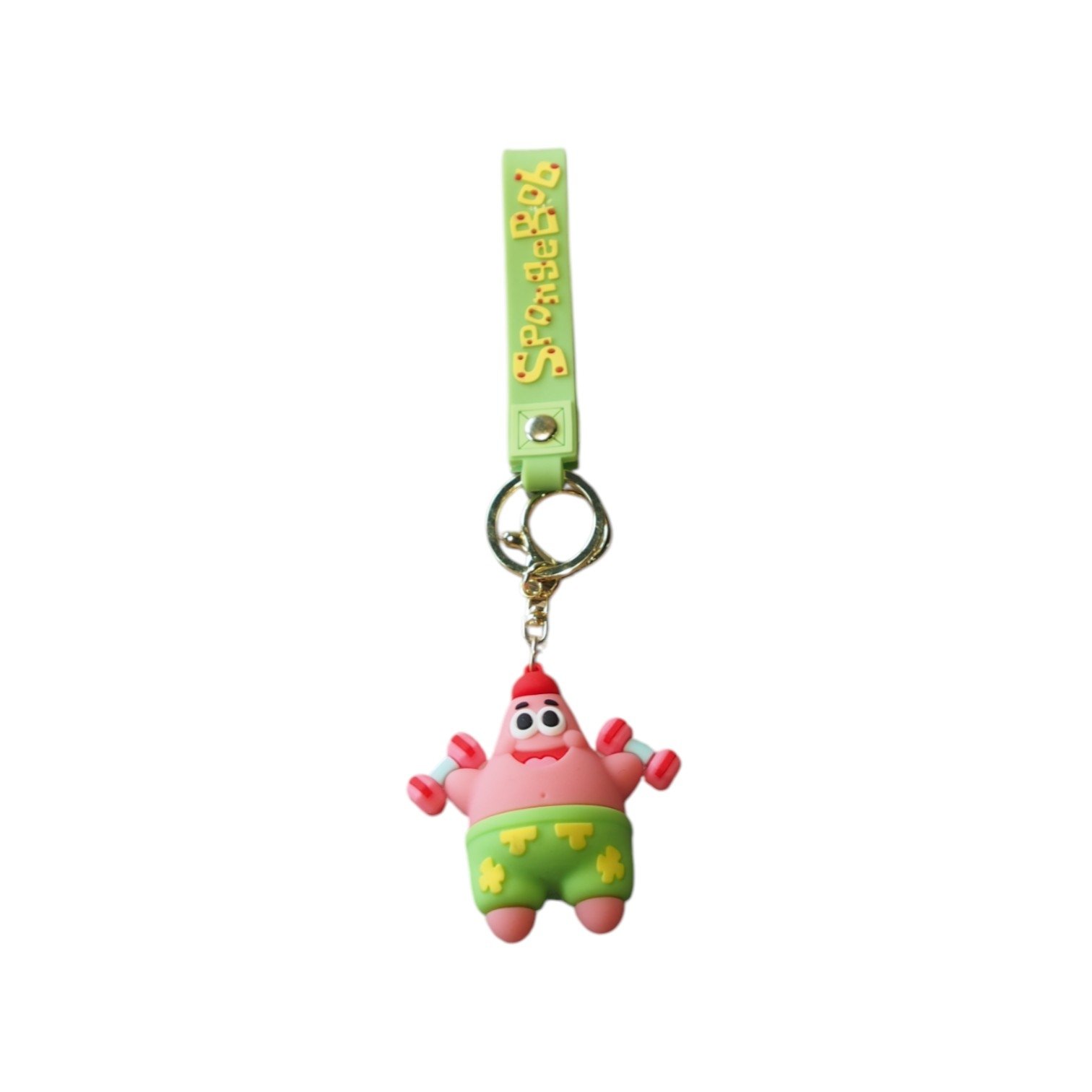 raktu-pakabukas-patrikas-su-dirzeliu-spongebob Raktų pakabukas „Patrikas“ su dirželiu SpongeBob - Image 1
