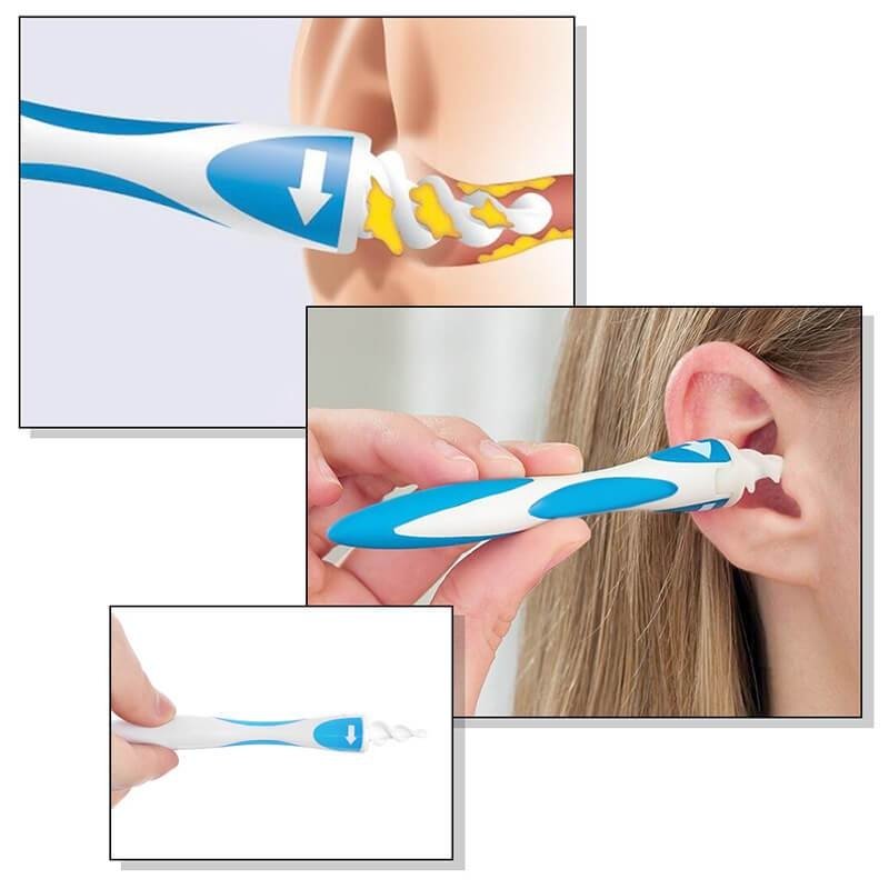 silikoninis-ausu-krapstukas Silikoninis ausų krapštukas "Smart Swab" - Image 1