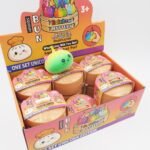 Antistresinis kamuoliukas „Vienaragio bandelė“ (Unicorn Squishy Bun)
