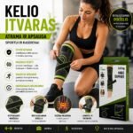Kelio įtvaras su reguliuojamu dirželiu